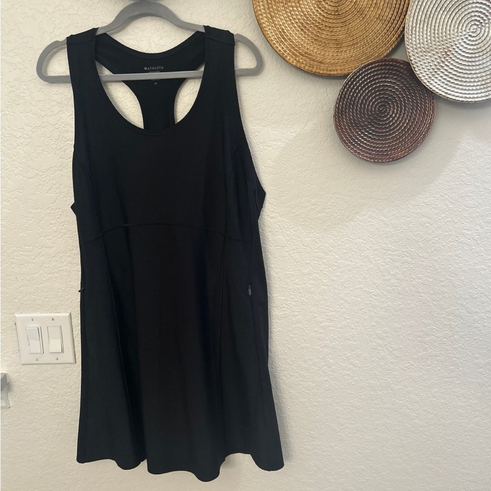 Athleta Black Levitate‎ Dress
